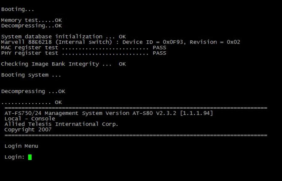 226-038-001 Коммутатор управляемый Allied Telesyn AT-FS750/24 #13