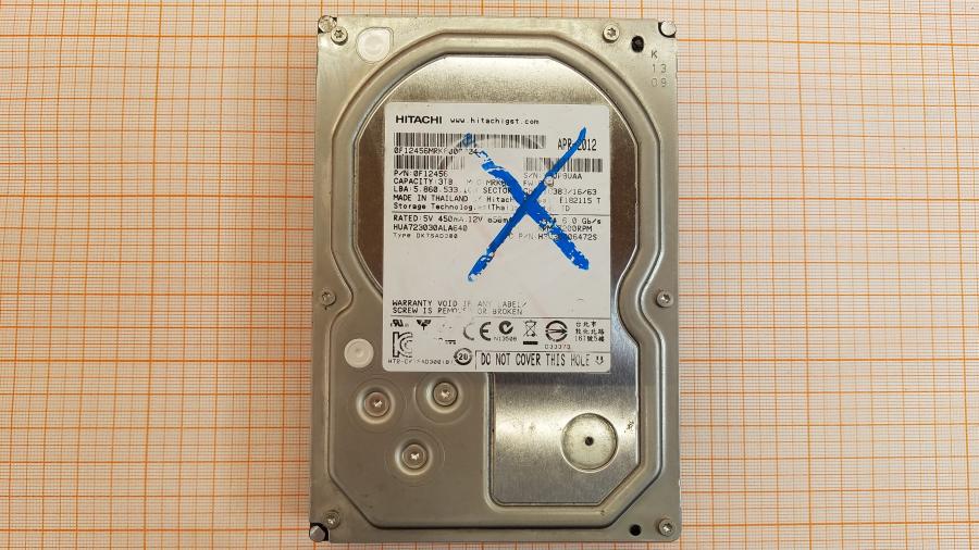 218-260-001 HDD 3.5" SATA HITACHI HUA723030ALA640 #2