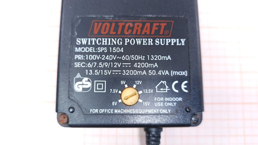 226-046-001 Блок питания (БП)  VOLTCRAFT  SPS 1504 #4