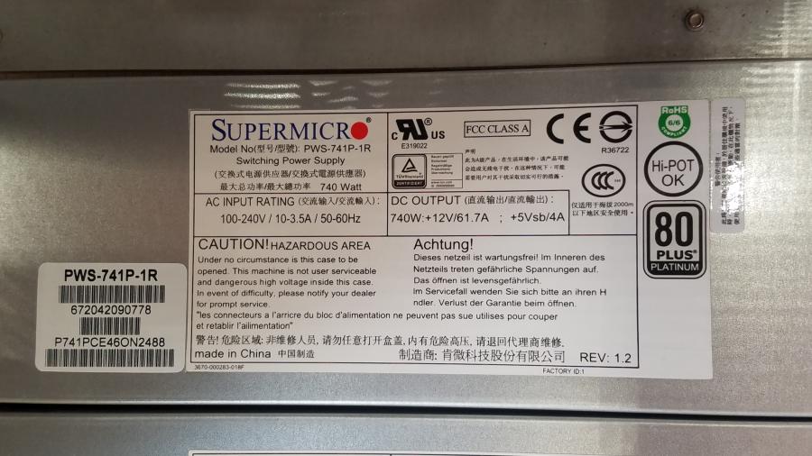 195-050-037 Сервер SuperMicro 6047R-E1R24N-A #9