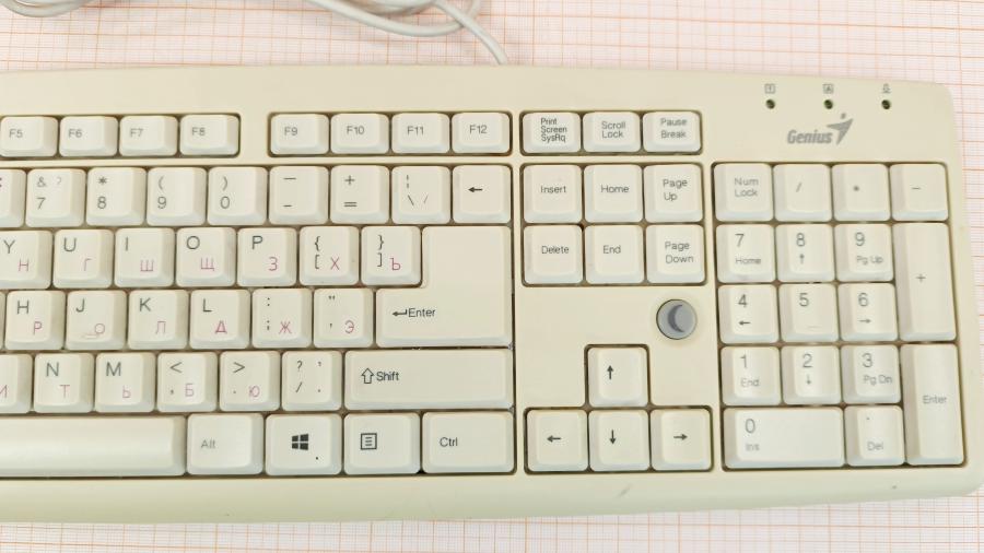 226-050-001 Клавиатура проводная Genius K639 USB #3