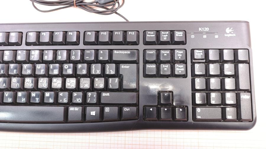 226-054-001 Клавиатура проводная Logitech K120 #3