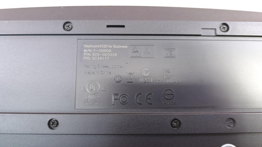 226-054-001 Клавиатура проводная Logitech K120 #5