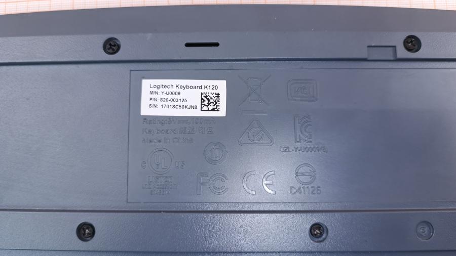 226-054-002 Клавиатура проводная Logitech K120 #5