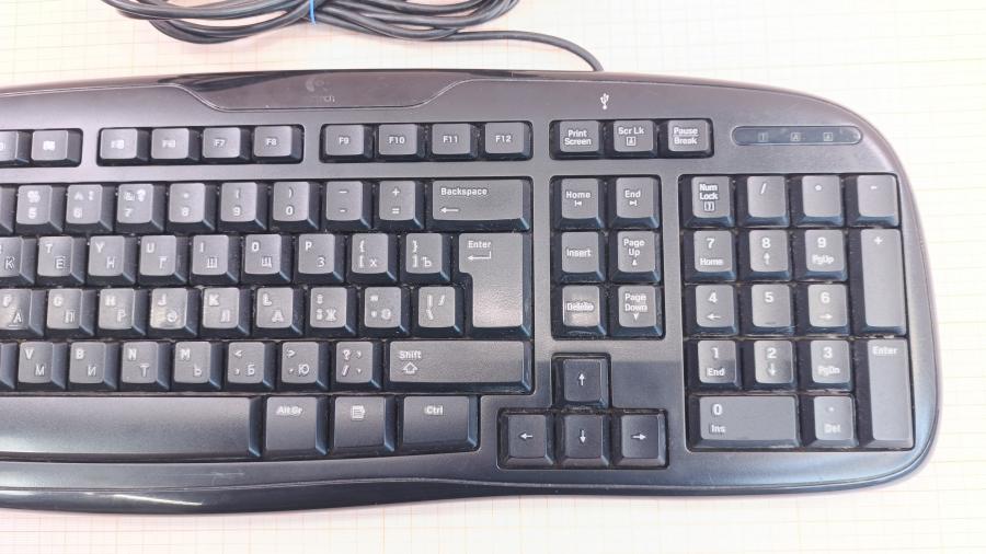 226-056-001 Клавиатура проводная Logitech Classic 200 #3