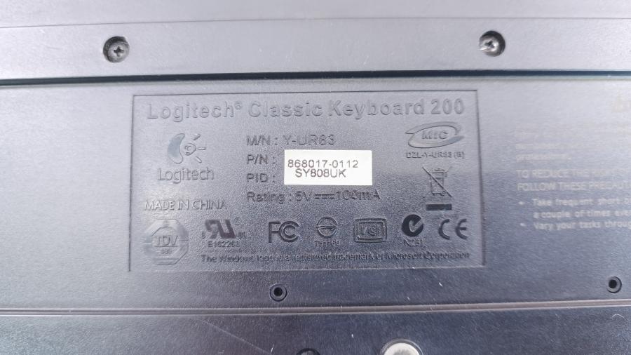 226-056-001 Клавиатура проводная Logitech Classic 200 #5