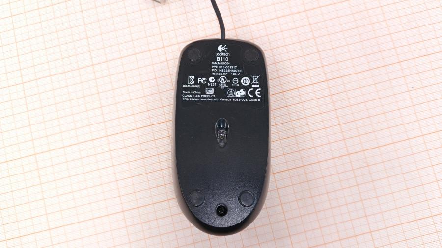 226-057-001 Мышь проводная Logitech B110 #3