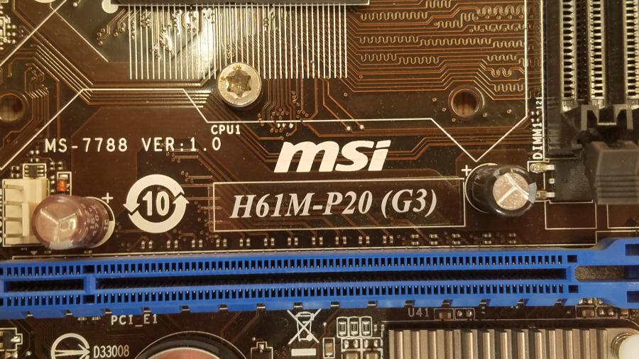 223-159-001 MB LGA 1155 MSI H61M-P20 (G3) #3