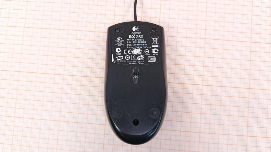 226-064-001 Мышь проводная Logitech RX250 #3