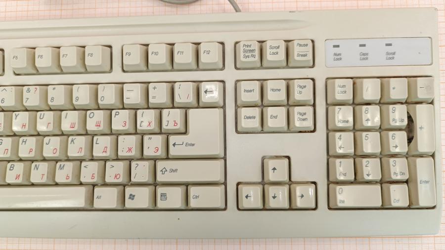 226-053-002 Клавиатура проводная MITSUMI KFK-EA4XT #3