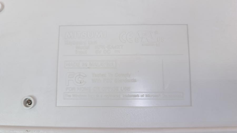 226-053-003 Клавиатура проводная MITSUMI KFK-EA4XT #5