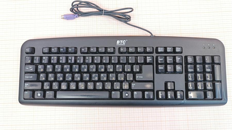226-067-001 Клавиатура проводная BTC 5211A #1
