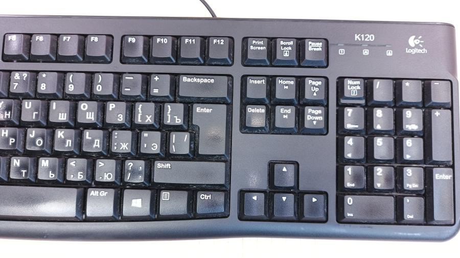 226-054-003 Клавиатура проводная Logitech K120 #3