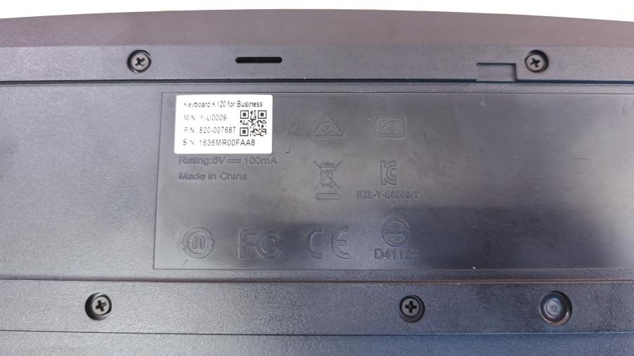 226-054-003 Клавиатура проводная Logitech K120 #5