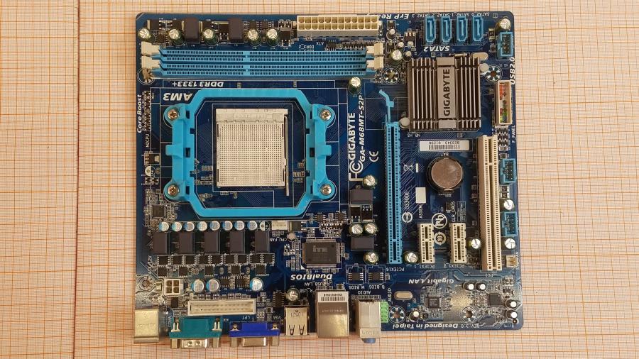 223-163-001 MB Socket AM3 GIGABYTE GA-M68MT-S2P+ #2