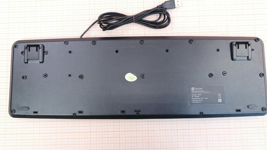 226-070-001 Клавиатура проводная OKLICK 180V2 #4