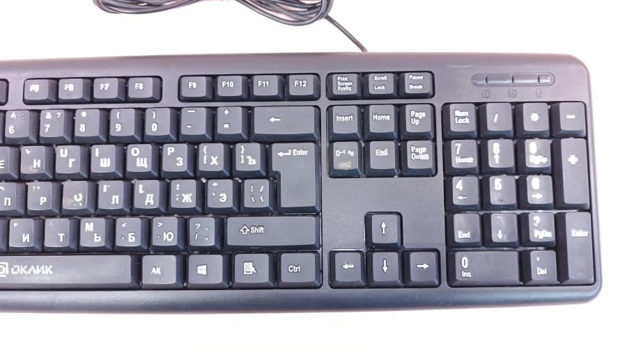 226-070-002 Клавиатура проводная OKLICK 180V2 #3