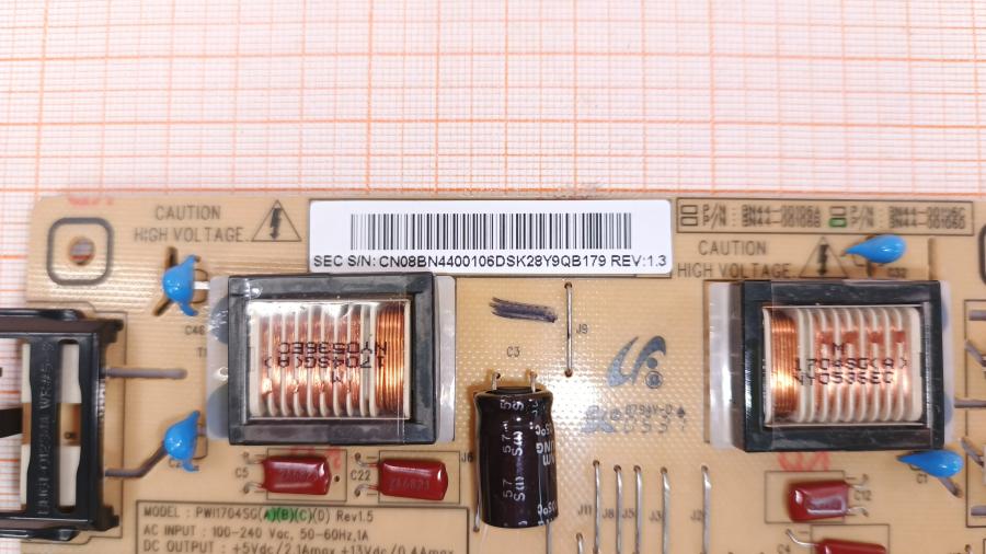 226-072-001 БП для монитора внутренний SAMSUNG PWI1704SG(B) (BN44-00106D) #3