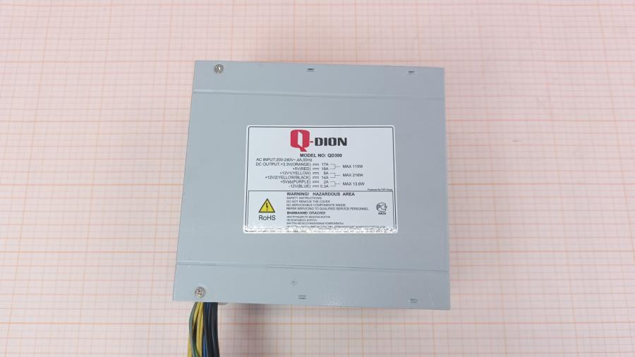 223-168-001 БП ATX v2.0 Q-DION QD300 #2