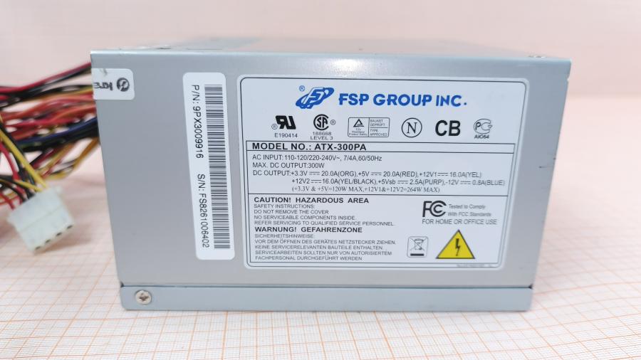 223-184-001 БП ATX v2.0 FSP ATX-300PA #2