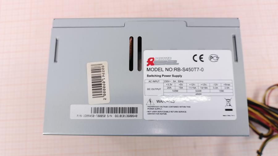 226-077-003 БП ATX v2.2 INWIN Power Rebel RB-S450T7-0 #2