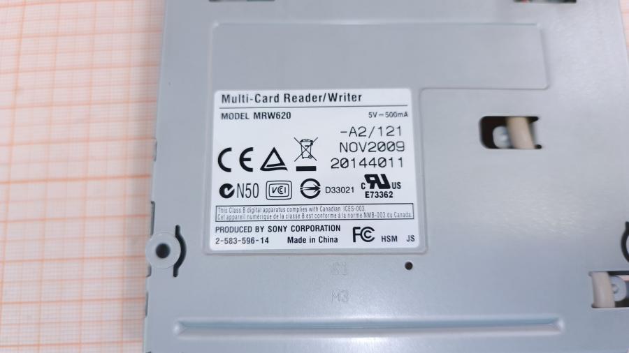 226-084-001 Картридер SONY MRW620 #6