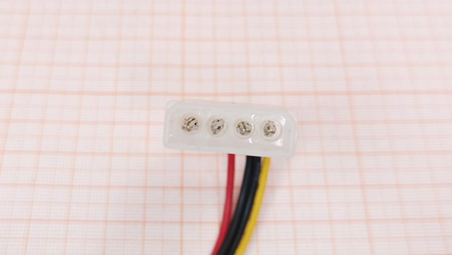 223-219-001 Переходник питания  MOLEX 4Pin - SATA 15Pin 0.18m #2