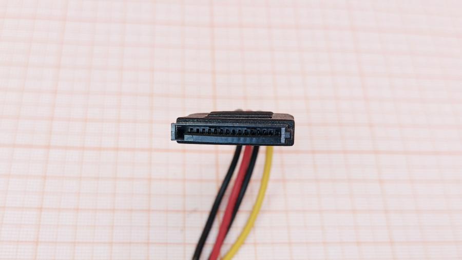 223-219-001 Переходник питания  MOLEX 4Pin - SATA 15Pin 0.18m #3