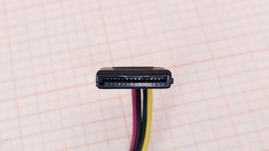 223-220-001 Переходник питания  MOLEX 4Pin - SATA 15Pin 0.12m #3