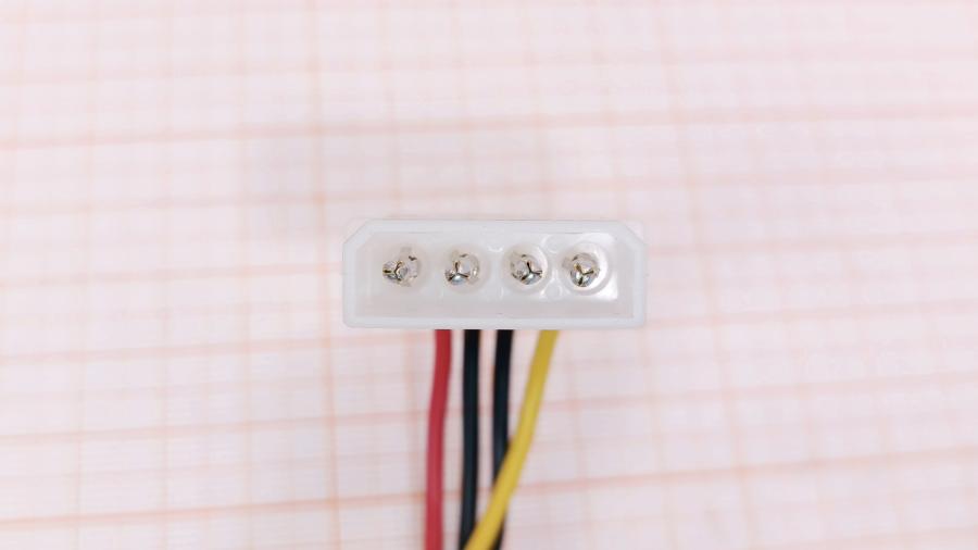 223-221-001 Переходник питания  MOLEX 4Pin - SATA 15Pin 0.1m #2