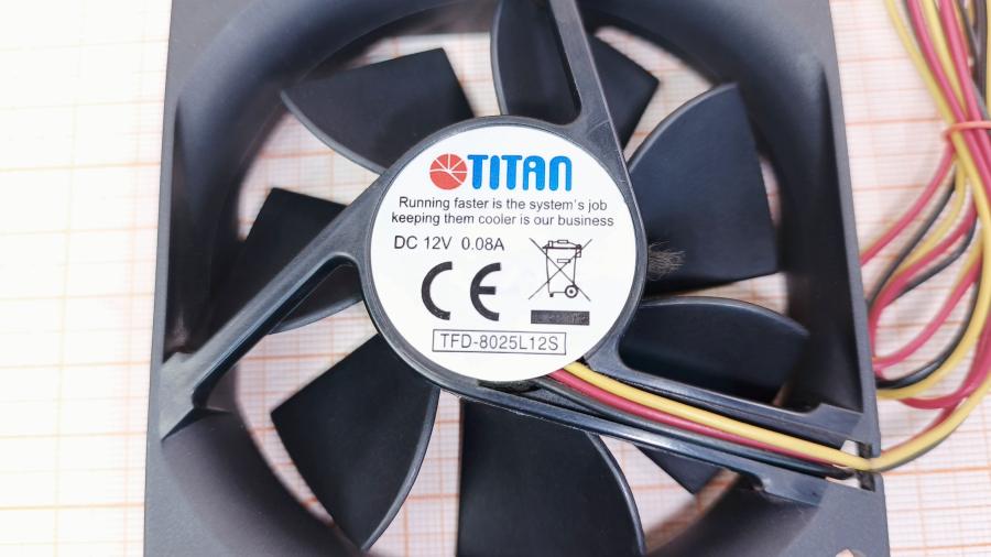 226-091-001 Вентилятор TITAN TFD-8025L12S #2