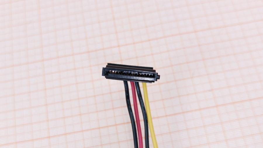 226-096-001 Переходник питания  MOLEX 4Pin - SATA 15Pin 0.1m #3