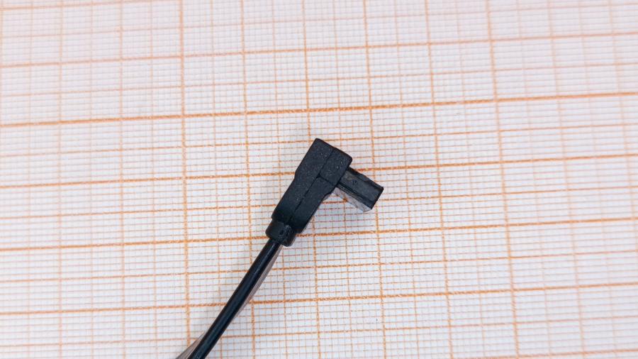 226-097-001 Кабель SATA  SATA 0.4M Black Угловой #2