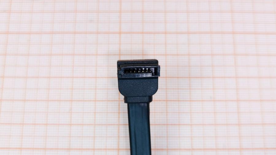 226-097-001 Кабель SATA  SATA 0.4M Black Угловой #3