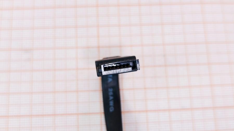 226-098-001 Кабель SATA AsLink SATA 0.4M Black #5