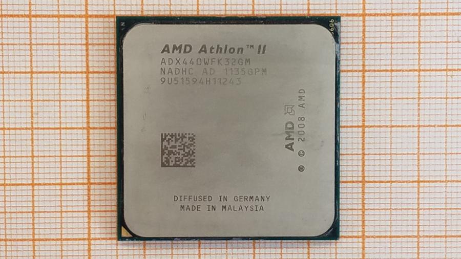 223-227-001 CPU Socket AM3 AMD Athlon II X3 440 #2