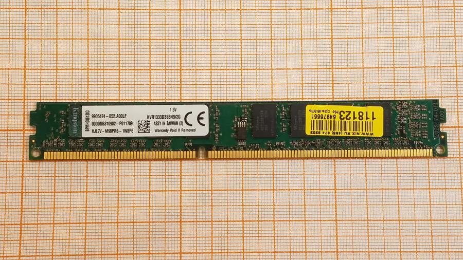 223-228-003 DDR3 DIMM KINGSTON KVR1333D3S8N9/2G #1