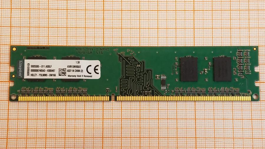 223-229-002 DDR3 1333/1600 DIMM KINGSTON KVR13N9S6/2 #1