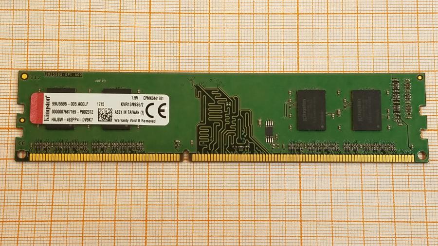 223-229-003 DDR3 1333/1600 DIMM KINGSTON KVR13N9S6/2 #1