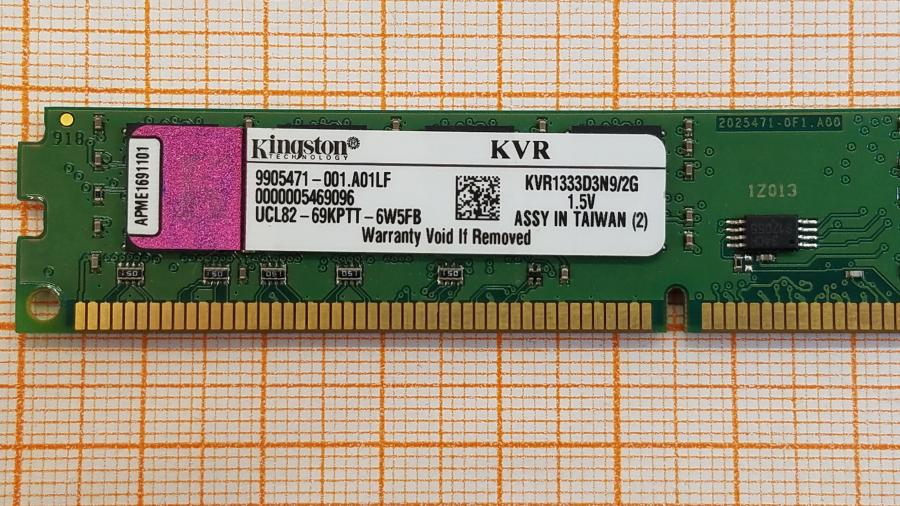 223-231-001 DDR3 DIMM KINGSTON KVR1333D3N9/2G #2