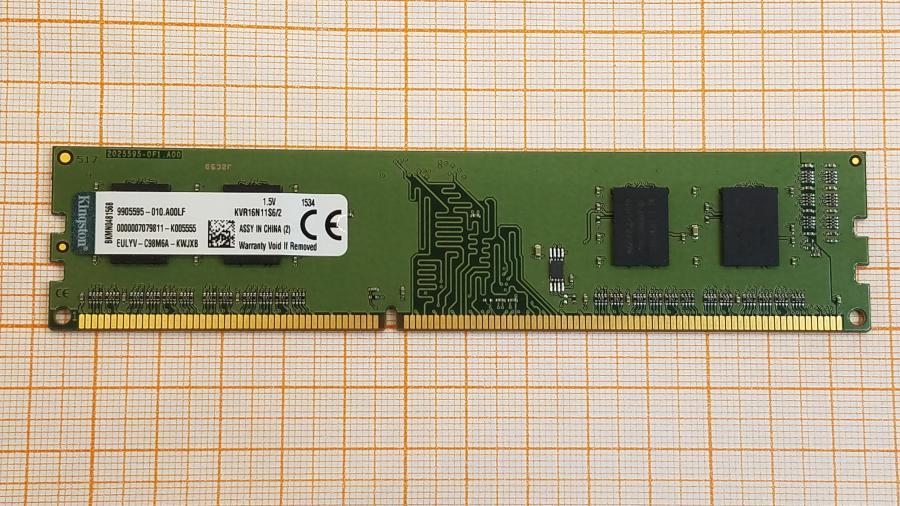 223-232-001 DDR3 1333/1600 DIMM KINGSTON KVR16N11S6/2 #1
