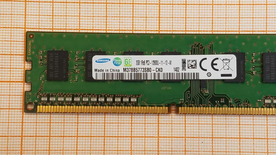 223-238-001 DDR3 1333/1600 DIMM SAMSUNG M378B5773SB0-CK0 #2