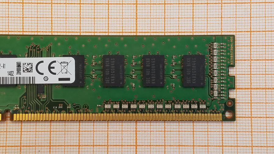 223-238-001 DDR3 1333/1600 DIMM SAMSUNG M378B5773SB0-CK0 #3