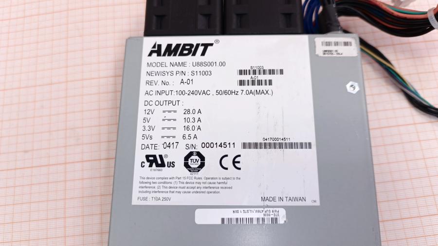 226-110-001 БП Flex ATX AMBIT U88S001.00 #3