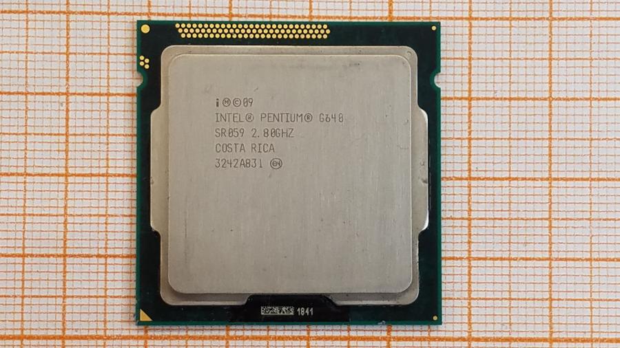 226-135-001 CPU LGA 1155 INTEL PENTIUM G640 #2