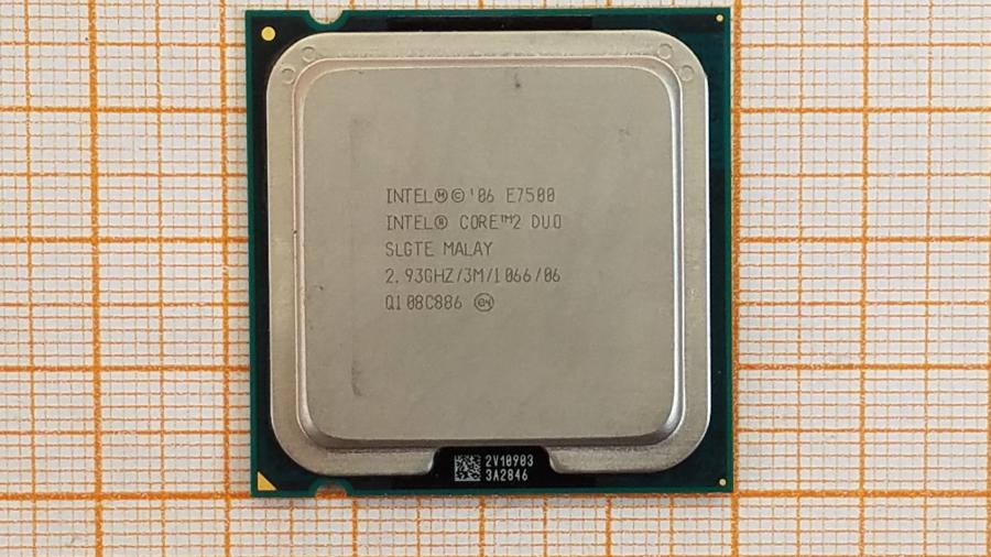 226-139-001 CPU LGA 775 INTEL CORE 2 DUO E7500 #2