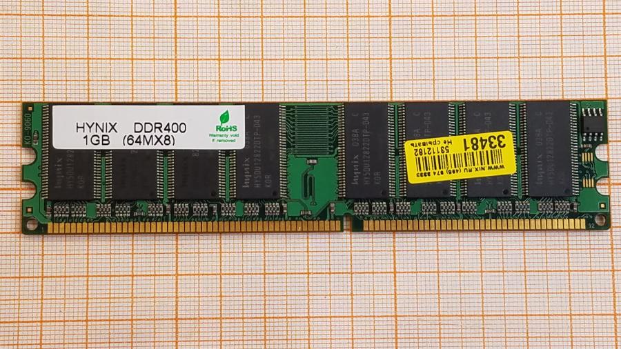 226-149-001 DDR1 DIMM HYNIX HY5DU12822DTP-D43 #1
