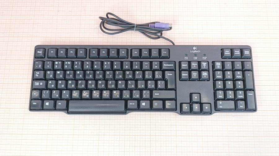 226-150-001 Клавиатура проводная Logitech K100 #1