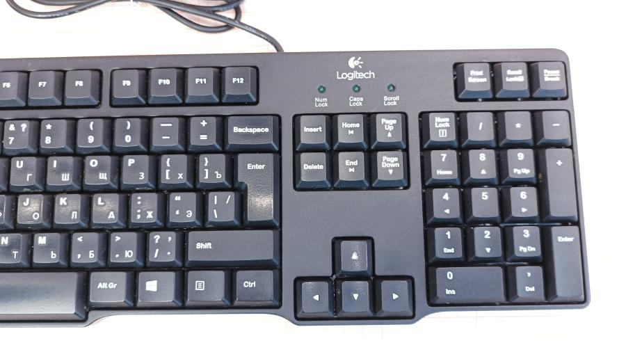 226-150-001 Клавиатура проводная Logitech K100 #3
