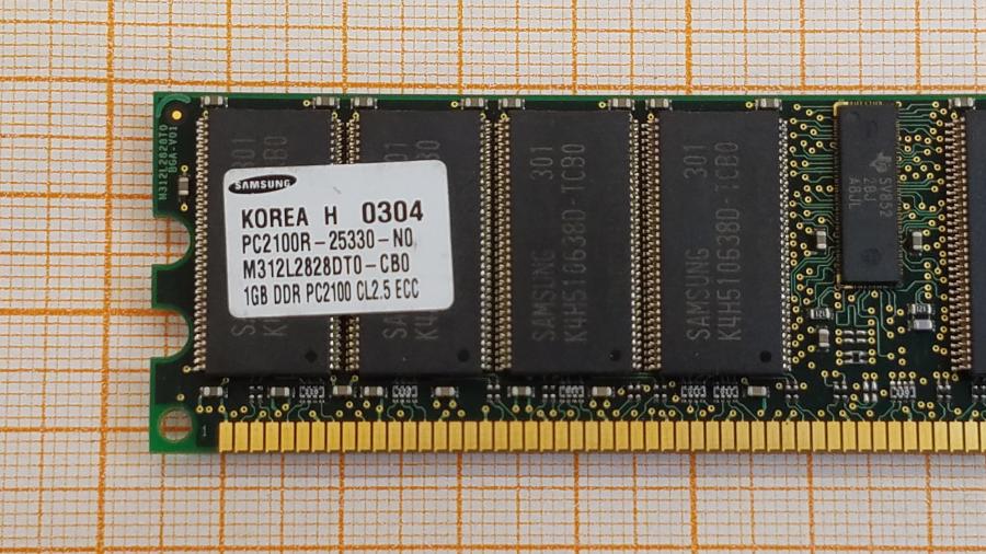 226-152-001 DDR1 DIMM ECC Reg IBM 09N4308 #2